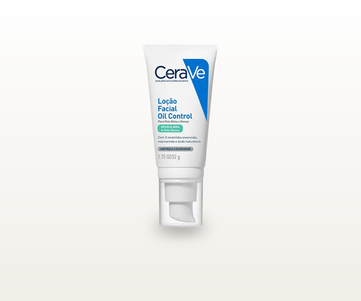 CeraVe Loção Facial Oil Control para pele oleosa sobre a pia LoveSkin