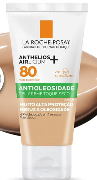 La Roche-Posay Anthelios Airlicium Cores Escuras aprovado pelo Crivo LoveSkin