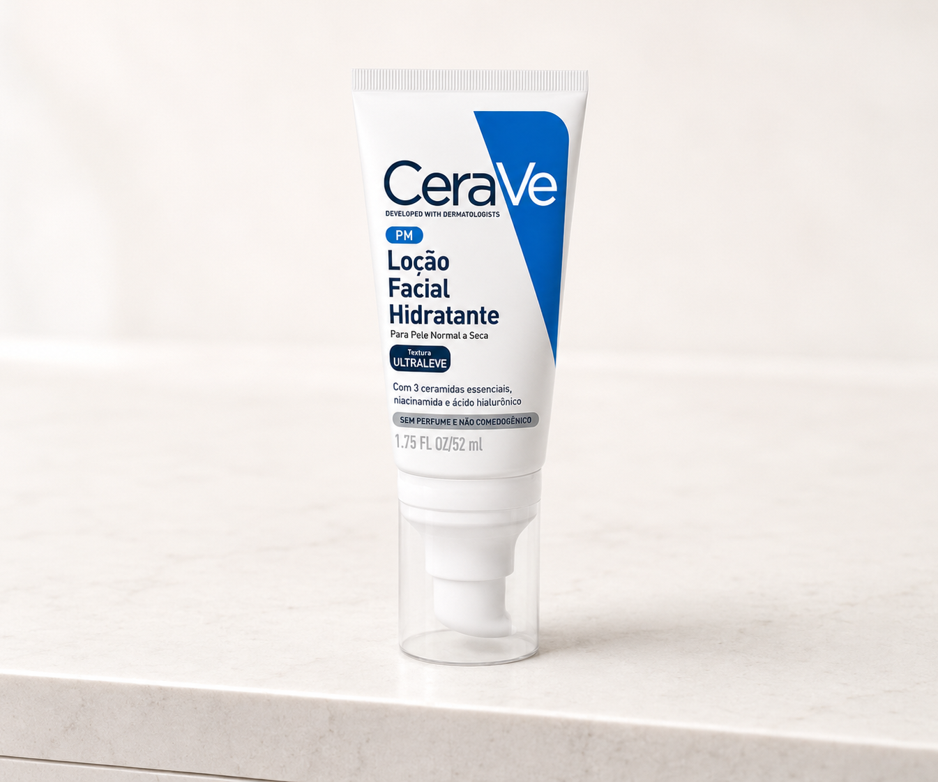 Hidratante para pele sensível: CeraVe Loção Facial Hidratante sobre a Pia LoveSkin