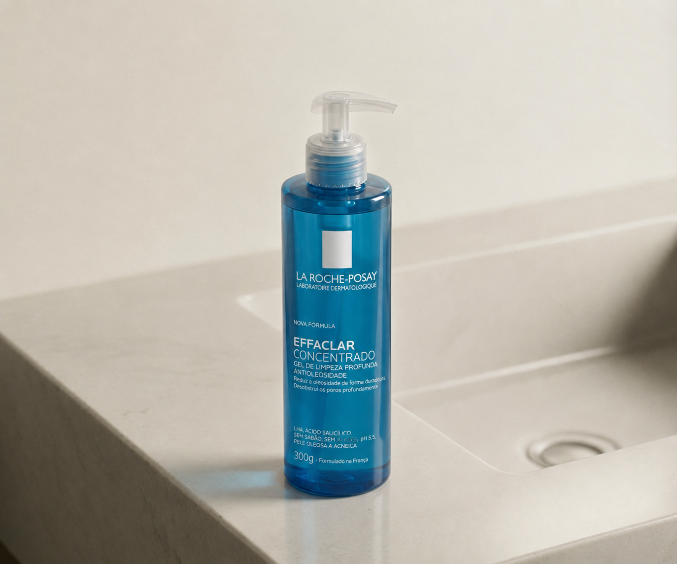 effaclar da la roche-posay na pia loveskin, gel de limpeza concentrado